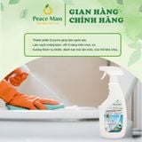  Nước Cọ Rửa Toilet Peace Mass Tinh Dầu Quế 700ml 