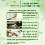  Nước Lau Kính Peace Mass Tinh Dầu Bạc Hà (Nước lau đa năng) 700ml 