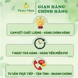  NGB5 Combo Sản Phẩm Gốc Thực Vật Peace Mass - Nước Giặt Xả 2 in 1 3.6l+ Nước Rửa Chén 3.6l + Nước Lau Sàn TD Chanh Sả - Bạc Hà 3.6l 