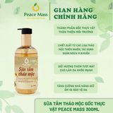  Sữa tắm Thảo mộc Peace Mass 300ml 
