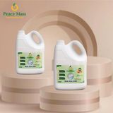  RCB2 Combo 02 Sản Phẩm Gốc Thực Vật Peace Mass Nước Rửa Chén 3.6 lít 