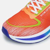  Giày Thể Thao Chạy Bộ Nam Nữ GOYA Boom Optimus Năm 2025 - Màu Trắng Cam Viền Xanh 