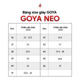  Giày Thể Thao Chạy Bộ Nam Nữ GOYA Boom Optimus Năm 2025 - Màu Trắng Cam Viền Xanh 