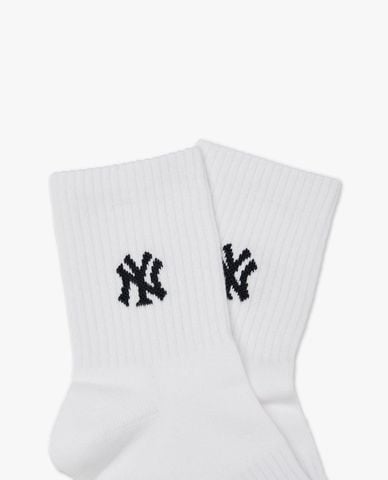  MLB - Set 3 vớ unisex cổ cao Small Logo 
