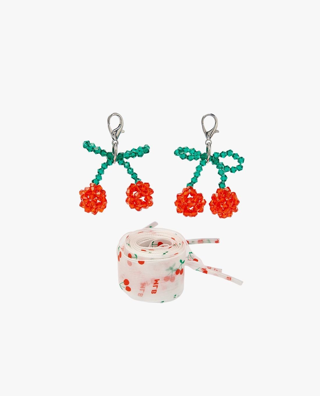 MLB - Bộ charm nữ trang trí giày Cherry