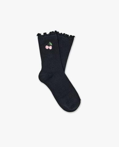  MLB - Vớ nữ cổ cao Cherry Crew 