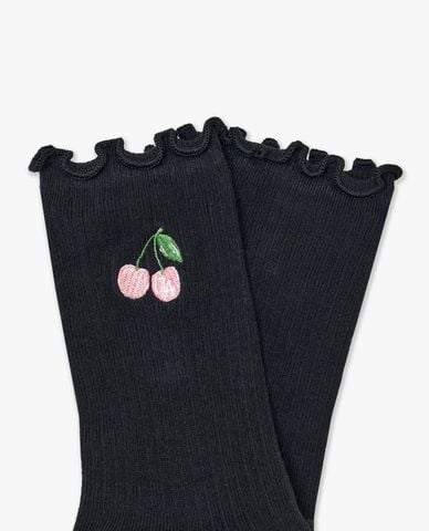  MLB - Vớ nữ cổ cao Cherry Crew 