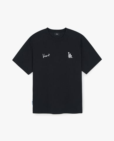  MLB - Áo thun unisex cổ tròn tay ngắn Karina Edition 