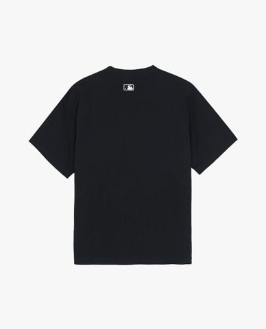  MLB - Áo thun unisex tay ngắn Lettering Logo Point Semi 