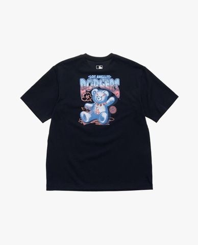  MLB - Áo thun unisex cổ tròn tay ngắn Megabear 
