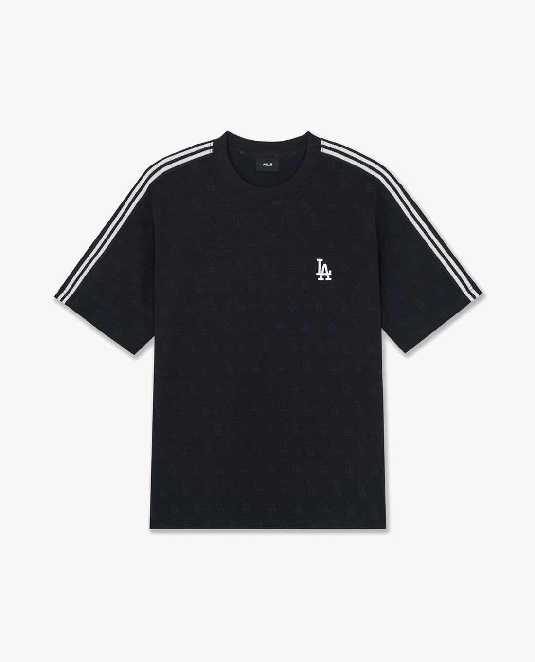 MLB - Áo thun unisex cổ tròn tay ngắn Monogram