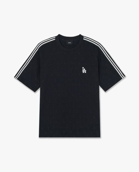  MLB - Áo thun unisex cổ tròn tay ngắn Monogram 