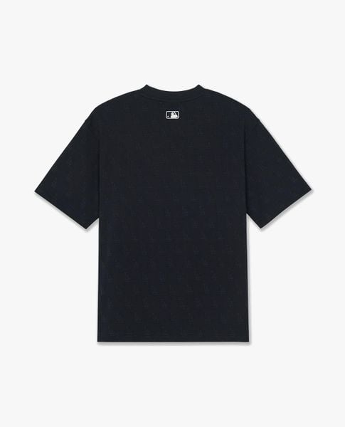  MLB - Áo thun unisex cổ tròn tay ngắn Monogram 