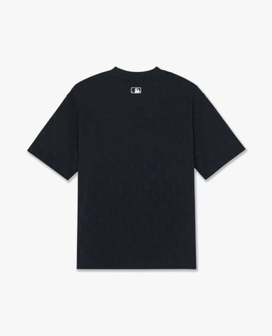  MLB - Áo thun unisex cổ tròn tay ngắn Monogram 