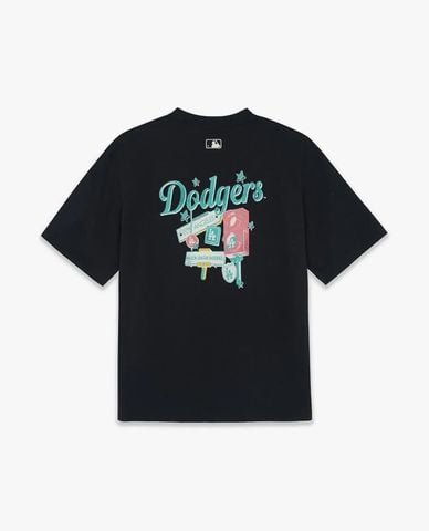  MLB - Áo thun unisex cổ tròn tay ngắn Colorful City 