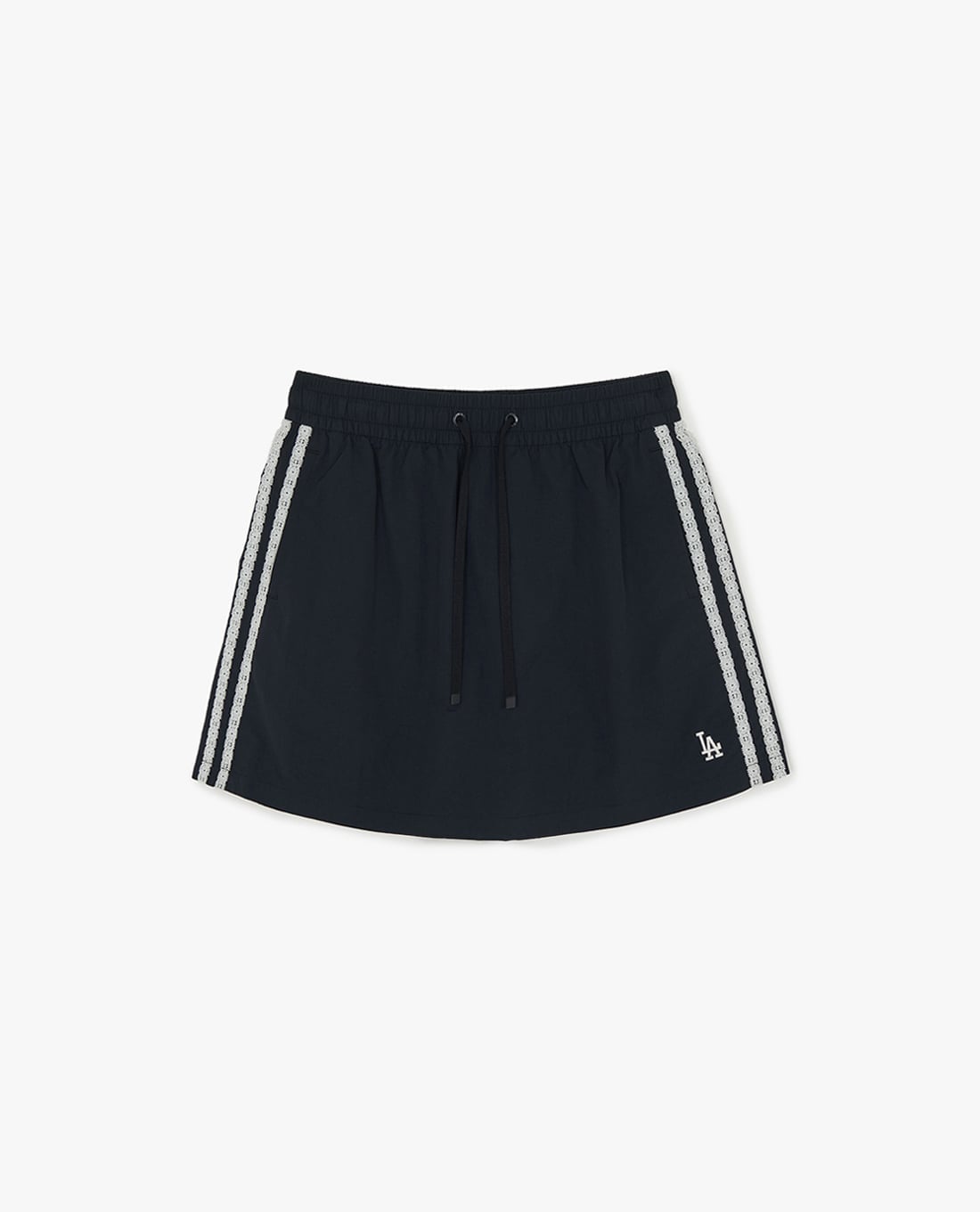 MLB - Quần short giả váy nữ lưng thun Varsity