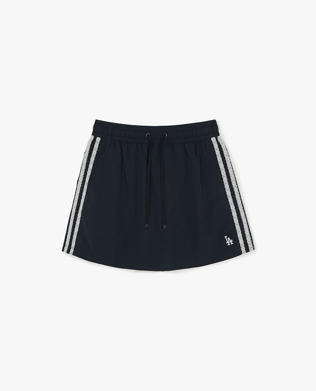 MLB - Quần short giả váy nữ lưng thun Varsity