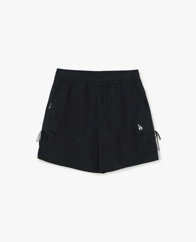  MLB - Quần short nữ ống rộng túi hộp Gorpcore 