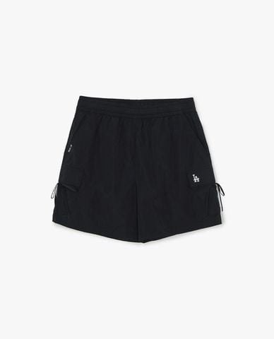 MLB - Quần short nữ ống rộng túi hộp Gorpcore 