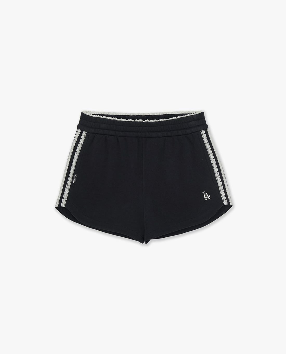 MLB - Quần short nữ ống rộng thêu logo Varsity
