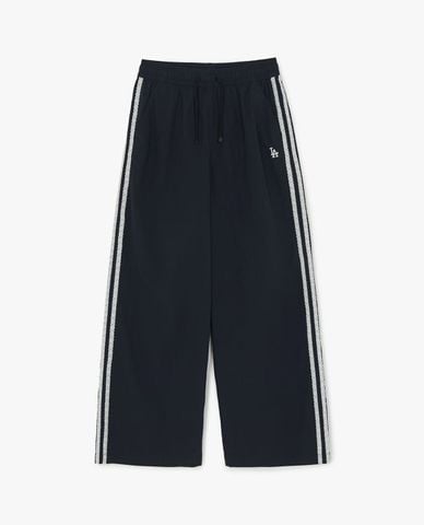  MLB - Quần dài nữ ống rộng lưng thun Varsity 