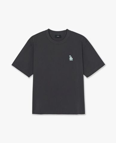  MLB - Áo thun unisex cổ tròn tay ngắn Vintage 