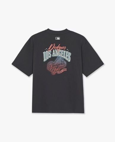  MLB - Áo thun unisex cổ tròn tay ngắn Vintage 