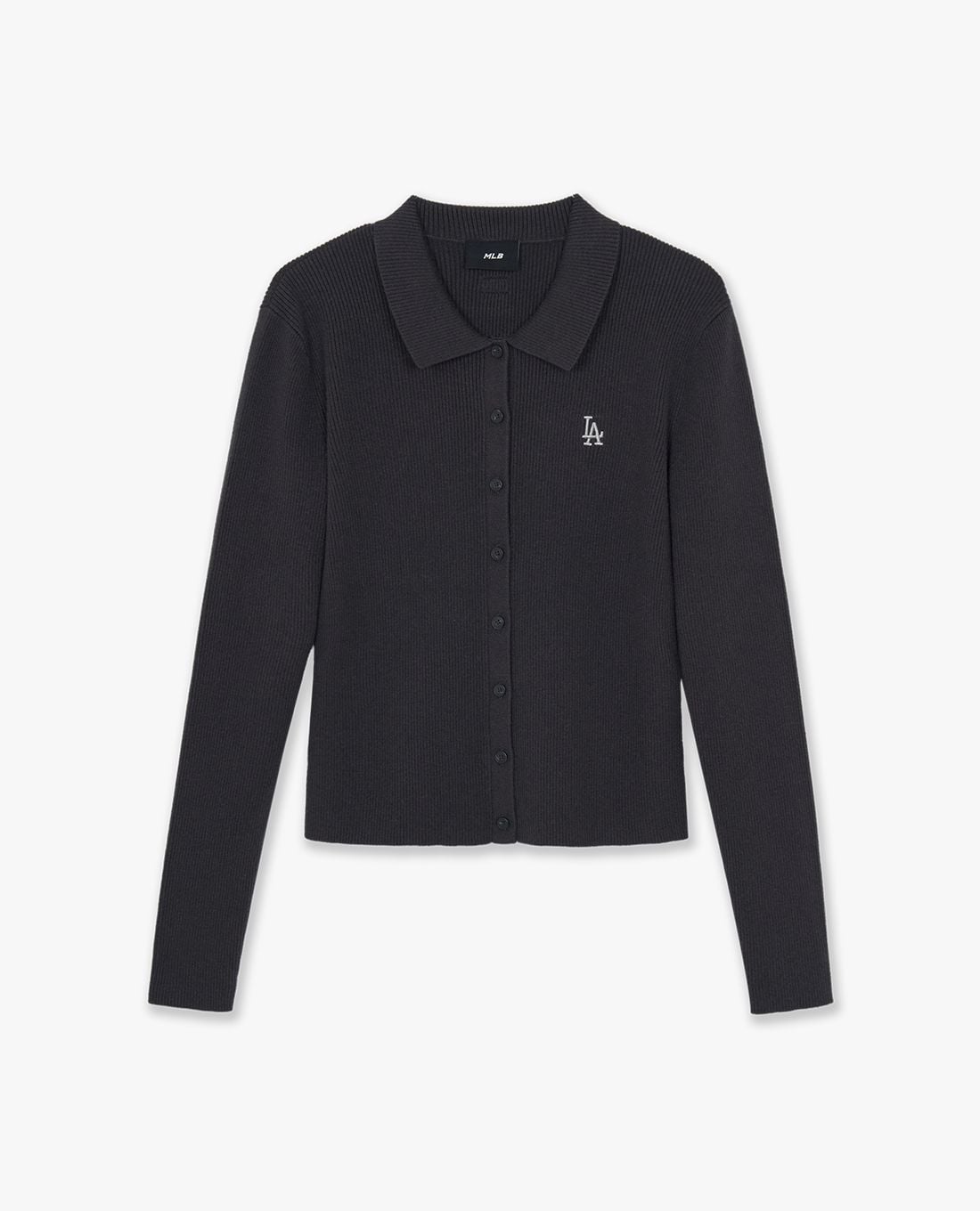 MLB - Áo khoác cardigan nữ cổ bẻ tay dài Basic