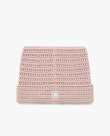  MLB - Nón len unisex dáng tai mèo Summer 