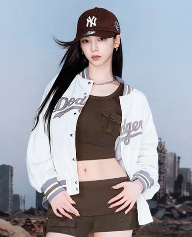  MLB - Áo khoác bomber unisex Signature Nylon 