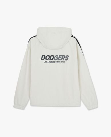  MLB - Áo khoác phối mũ unisex tay dài Varsity Series 