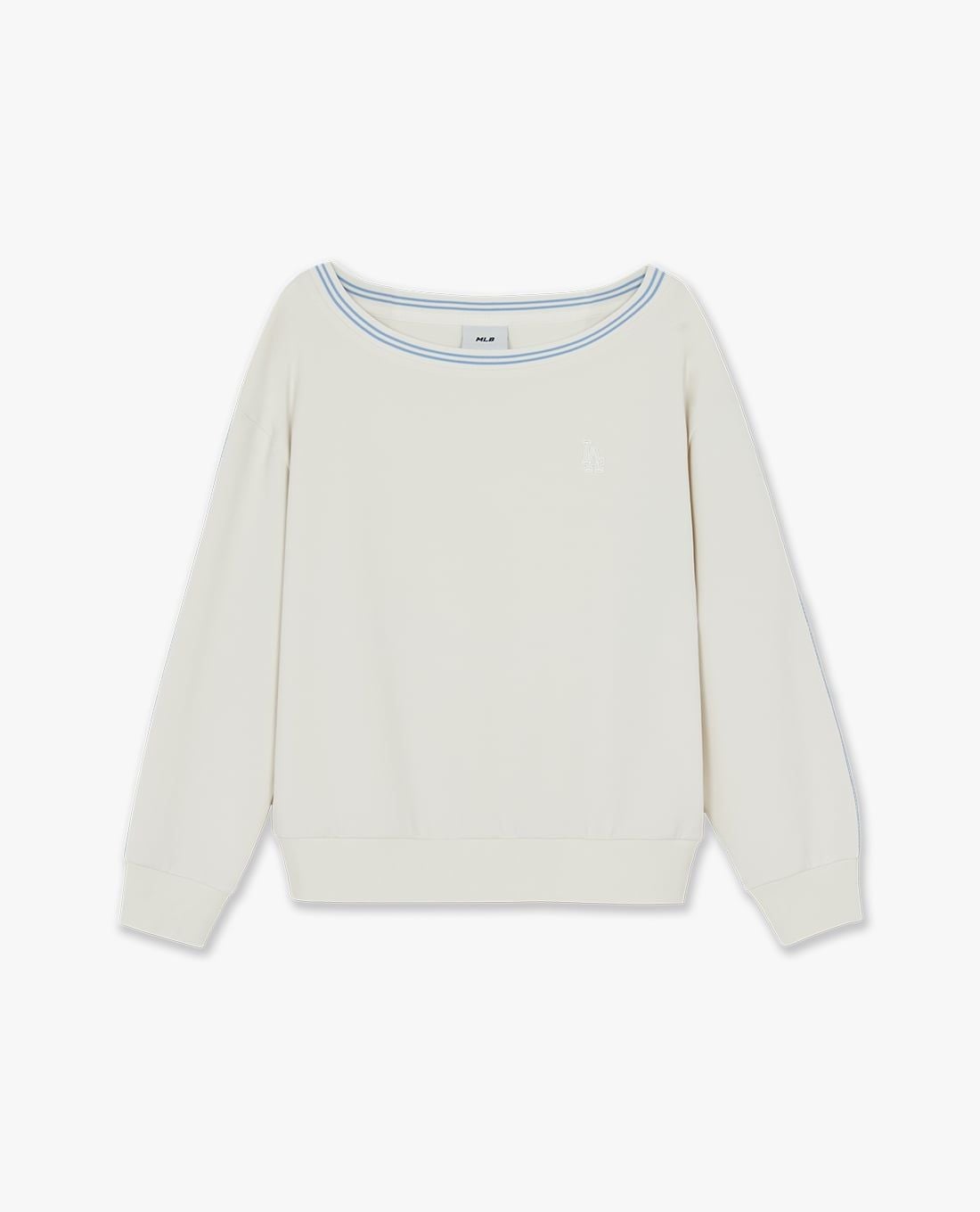 MLB - Áo sweatshirt nữ cổ thuyền tay dài Varsity
