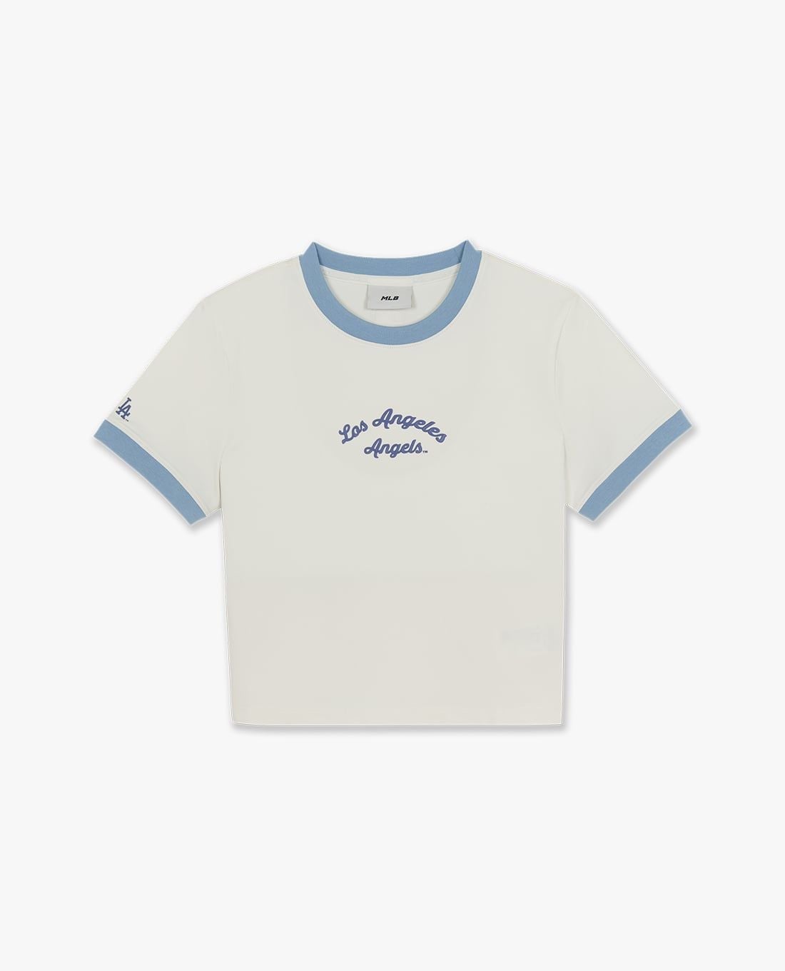 MLB - Áo croptop nữ tay ngắn Sportive Lettering