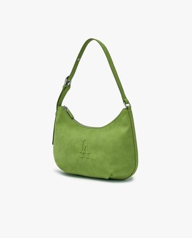  MLB - Túi đeo vai nữ hình bán nguyệt Basic Palette 