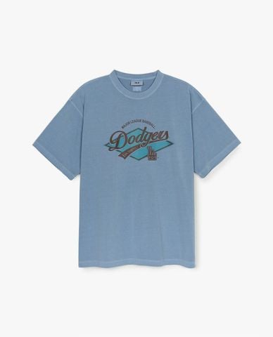  MLB - Áo thun unisex cổ tròn tay ngắn Varsity Vintage 