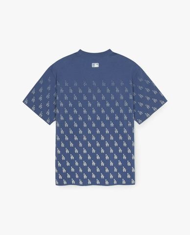  MLB - Áo thun unisex cổ tròn tay ngắn Vintage Monogram 