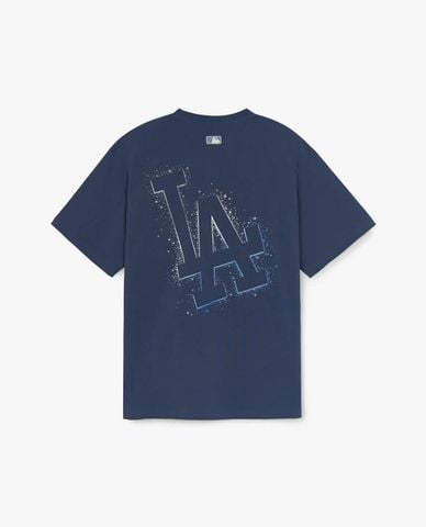  MLB - Áo thun unisex cổ tròn tay ngắn Star Big Lux 