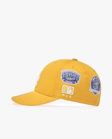  MLB - Nón bóng chày unisex Signature All Over Patch Structure 