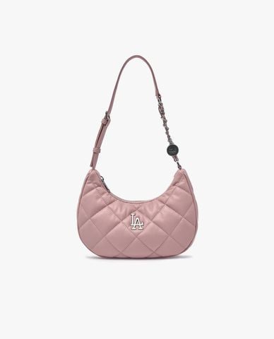  MLB - Túi đeo vai nữ Basic Quilted PU 