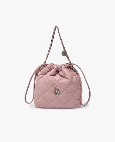  MLB - Túi rút dây nữ Basic Quilting PU Mini 