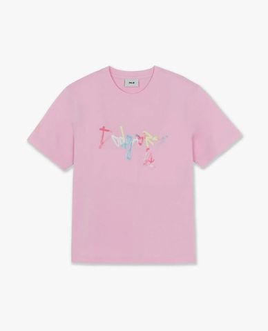  MLB - Áo thun unisex cổ tròn tay ngắn Basic Colorful 