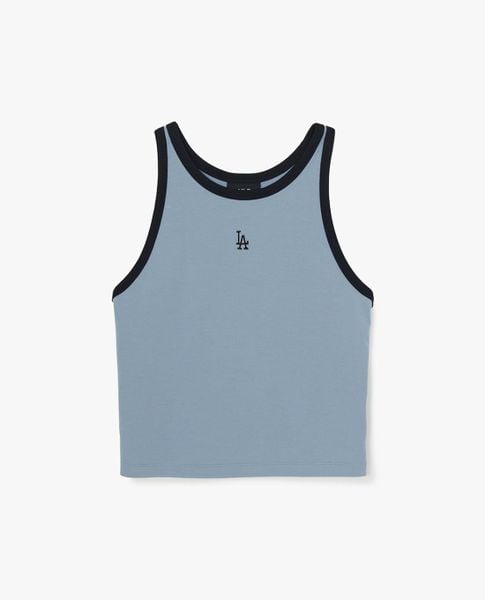  MLB - Áo ba lỗ nữ phom croptop Basic Ringer 