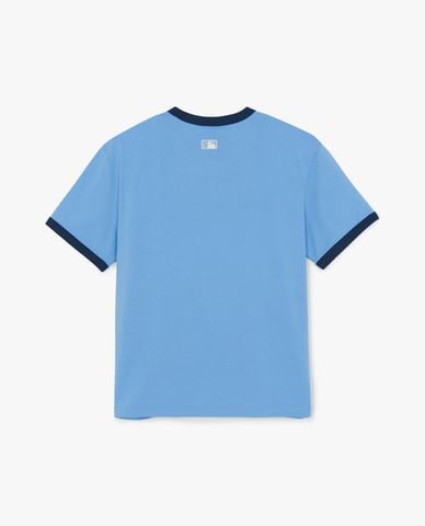  MLB - Áo thun unisex cổ tròn tay ngắn Letter Graphic 
