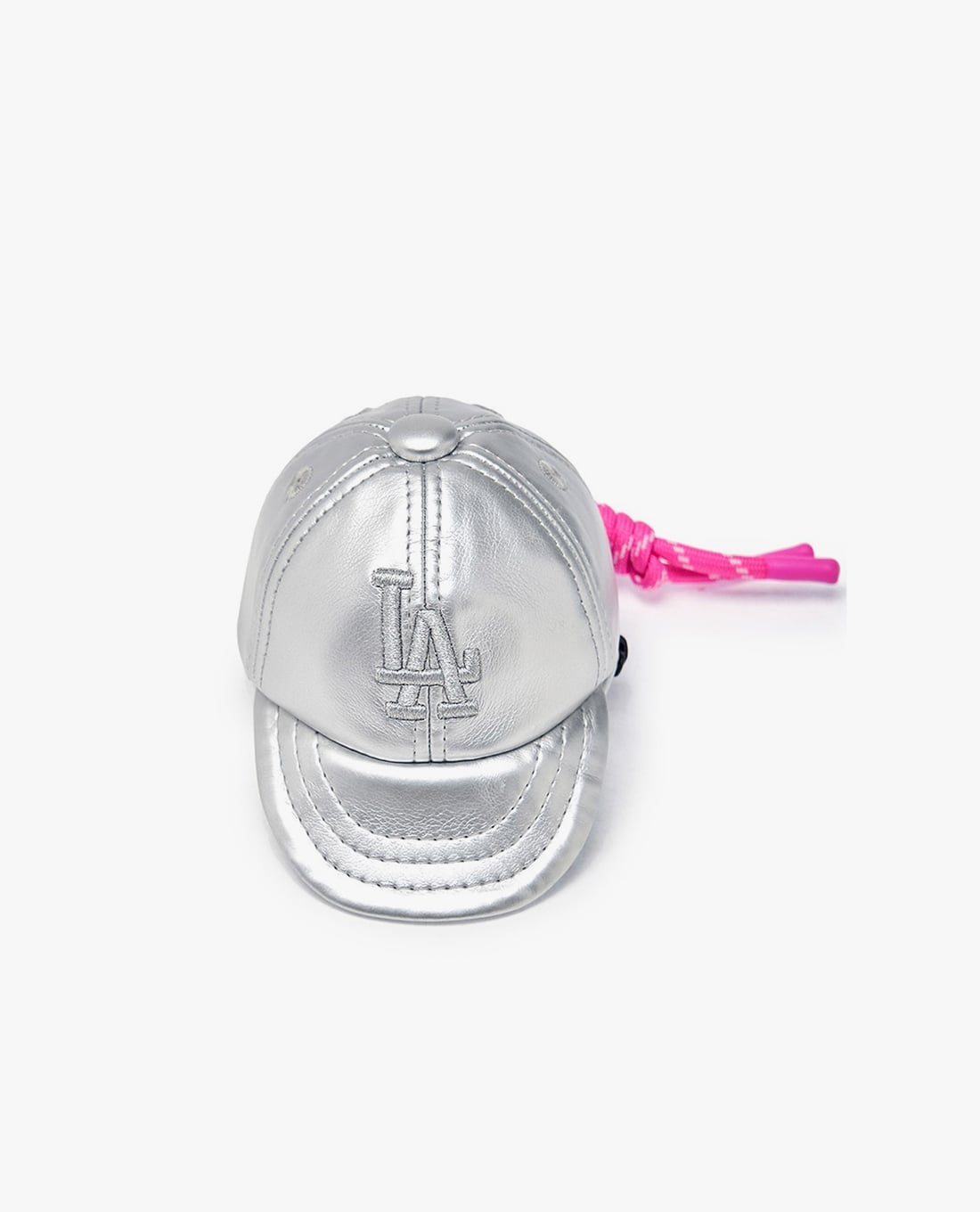 MLB - Móc khóa túi xách Basic Pu String Ball Cap