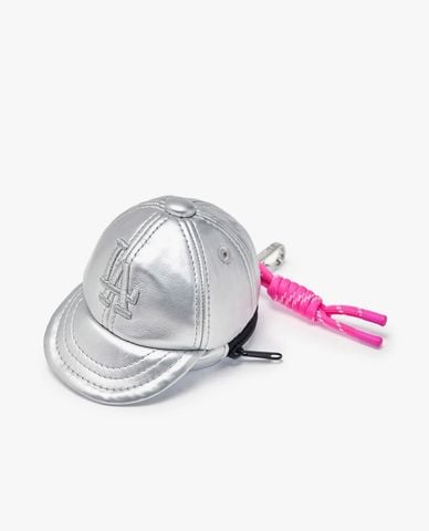  MLB - Móc khóa túi xách Basic Pu String Ball Cap 