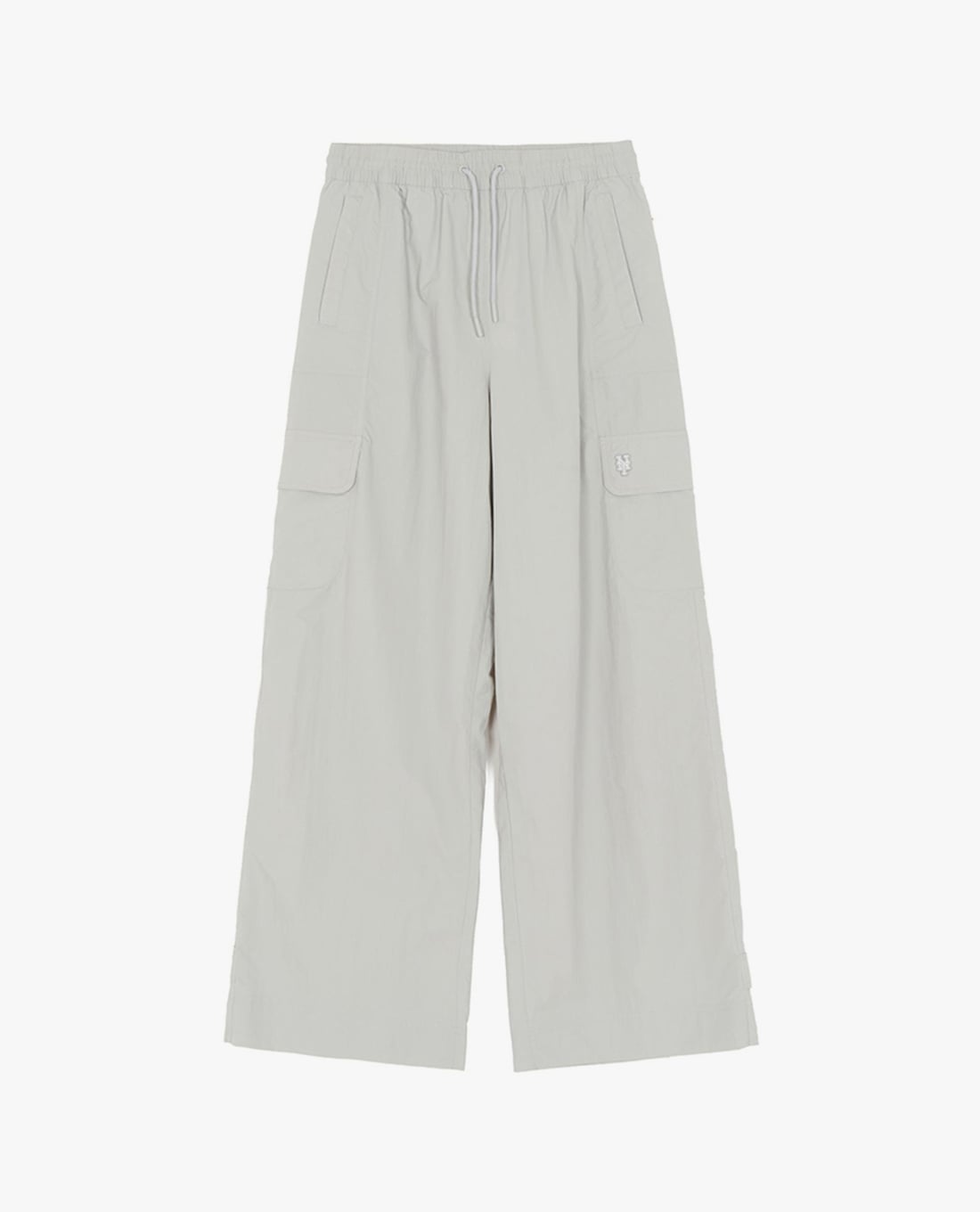 MLB - Quần dài nữ ống rộng túi hộp Gorpcore