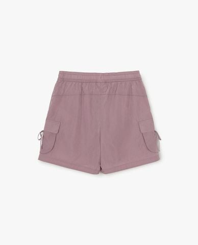  MLB - Quần short nữ ống rộng túi hộp Gorpcore 