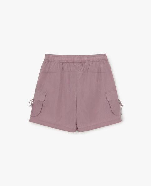  MLB - Quần short nữ ống rộng túi hộp Gorpcore 