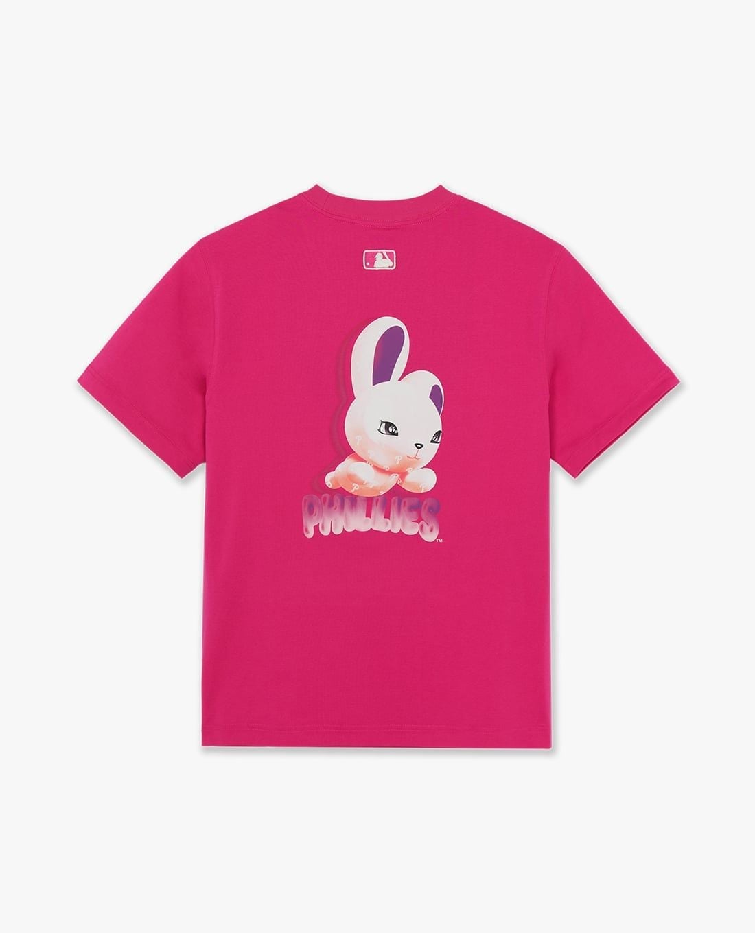 MLB - Áo thun unisex cổ tròn tay ngắn Bunny
