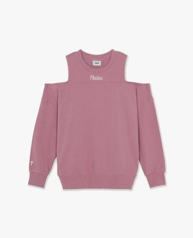  MLB - Áo sweatshirt nữ tay dài cut out Basic Sporty 